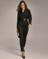 Donna Karan Women's Shawl-Collar Belted Blazer