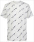 Toddler Boys Angled Script Print Short Sleeve Tee