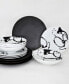 Nile 12-PC Dinnerware Set, Service for 4