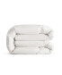 Year Round 360 Thread Count Ultra White Goose Feather Fiber and Down Comforter, Twin