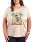 Trendy Plus Size Minnie Mouse Salt & Sea Graphic Top