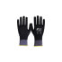 Nitras Handschuhe SKIN FLEX C Größe 10 grau/schwarz EN 388 PSA-Kategorie II , VE: 12 Paar