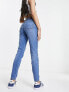 Wrangler high rise skinny jean in light blue