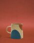 Stoneware mug with speckles x collagerie