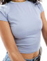 Hollister seamless t-shirt in light blue