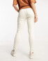 ASOS DESIGN Maternity ultimate skinny jean in off white