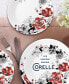 Vitrelle Chelsea Rose 12 Pc. Dinnerware Set, Service for 4