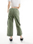 Vans sidewalk trousers in khaki green