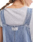 Levi's Tico denim dress with waist belt in blue