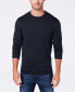 Men's Solid Crew Neck Merino Wool Blend Sweater, Created for Macy's