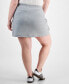 Trendy Plus Size Pull-On Skort