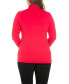 Women's Plus Size Classic Turtleneck Top