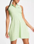 Daisy Street Active tennis mini dress in lime green