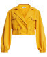 Women's Balloon-Sleeve Notch-Lapel Jacket