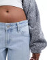 Hollister low rise relaxed baggy jean in light wash blue