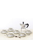 Floral Espresso Set, 12 Piece