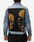 Men's Graphic Rhinestone Denim Jacket