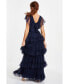 Women's Tule Tiered Maxi Dress