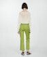 Women's Linen Flare Trousers