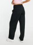 JDY wide leg tailored trousers co-ord in black