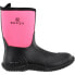 Roper Barnyard 9 Inch Round Toe Rain Womens Black, Pink Casual Boots 09-021-113