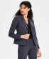 Women's Two-Button Pinstripe Blazer