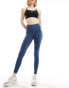 adidas Training Essentials core leggings in navy