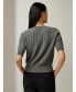 Women's V-Neck Cashmere T-shirt