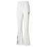 Puma Liberty X Floral Drawstring Flared Pants Womens White Casual Athletic Botto