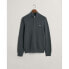 GANT Textured Cotton Half Zip Sweater