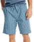 Men's Woven Plaid Shorts