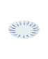 Marine Blue 6-Piece Cake Plate Set