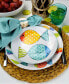 Fresh Catch 12 Piece Dinnerware Set, Service for 4