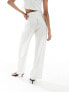 In The Style wide leg tailored trouser co-ord in stripe