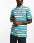 Nike Golf Tour stripe polo short in teal