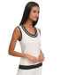 Karl Lagerfeld Women's Scoop-Neck Sleeveless Knit Top