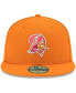 Men's Orange Tampa Bay Buccaneers Omaha Throwback 59FIFTY Fitted Hat