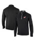 Men's Black Detroit Red Wings Wickham Hills Omni-Wick Quarter-Zip Jacket