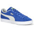 Puma Suede Classic Xxi Lace Up Mens Blue Sneakers Casual Shoes 37491568