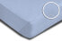 2 Bettlaken Jersey hellblau 200 x 200 cm