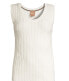 Boss Fasanara Sleeveless Sweater Women's in Soft Ivory Size XL