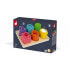 JANOD I Wood Shapes & Sounds 6-Block Puzzle