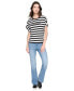 Women's Striped Logo T-Shirt