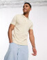 ONLY & SONS polo in washed beige