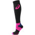 ASICS Compression Wool Knee High Socks Womens Grey, Pink Athletic ZK2462-0273