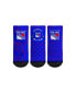 Toddler Boys and Girls Socks New York Rangers #1 Fan 3-Pack Crew Socks Set