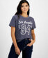 Juniors' Los Angeles Sporty Distressed Tee