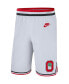 Men's White Ohio State Buckeyes Retro Replica Performance Basketball Shorts