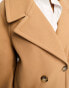 River Island oversized slouch trench coat in beige