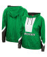 Women's Green Milwaukee Bucks Half-Zip Windbreaker 2.0 Hoodie Jacket